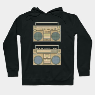 Yellow Classi Boombox Hoodie